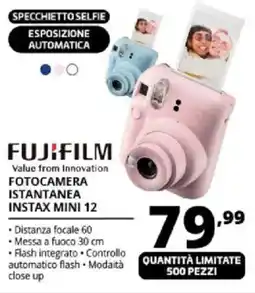 Comet FUJIFILM FOTOCAMERA ISTANTANEA INSTAX MINI 12 offerta