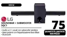 Comet LG SOUNDBAR + SUBWOOFER SQC1 offerta