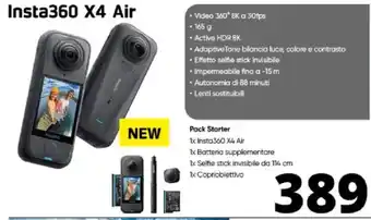 Comet Insta360 X4 Air offerta