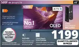 Comet SAMSUNG S85F 4K Smart TV offerta