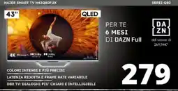 Comet HAIER SMART TV H43Q80FUX offerta