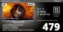 Comet HAIER SMART TV H65Q80FUX QLED offerta