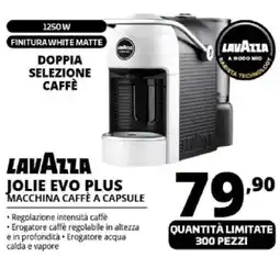 Comet LAVAZZA Jolie evo plus macchina caffè a capsule offerta