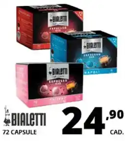 Comet Bialetti 72 capsule offerta