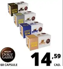 Comet NESCAFE dolce gusto 60 capsule offerta