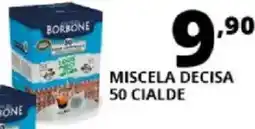 Comet Caffee borbone miscela decisa 50 cialde offerta