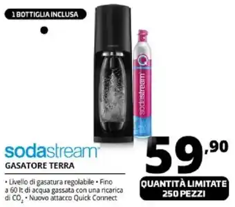 Comet sodastream GASATORE TERRA offerta