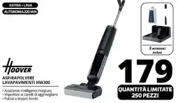 Comet Hoover ASPIRAPOLVERE LAVAPAVIMENTI HW300 offerta