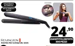 Comet REMINGTON PIASTRA PRO SLEEK&CURL S6505 offerta