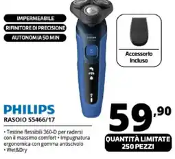 Comet PHILIPS RASOIO S5466/17 offerta