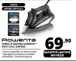 Comet Rowenta FERRO A VAPORE EXPERTIS™ ANTI-CALC DW7025 offerta