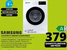 Comet SAMSUNG LAVATRICE WW90FG3M05AWET offerta