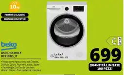 Comet beko ASCIUGATRICE BT31031S IT offerta