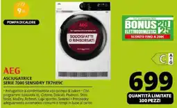 Comet AEG ASCIUGATRICE SERIE 7000 SENSIDRY TR7HE9C offerta