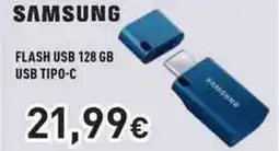 Unieuro SAMSUNG FLASH USB 128 GB USB TIPO-C offerta