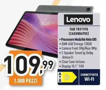 Lenovo TAB TB311FU (ZAEH0049SE)