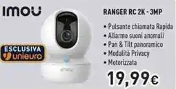 Unieuro Imou RANGER RC 2K-3MP offerta