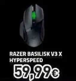 Unieuro Razer basilisk V3 X hyperspeed offerta