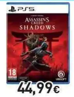 Unieuro PS5 Assassins creed shadows offerta