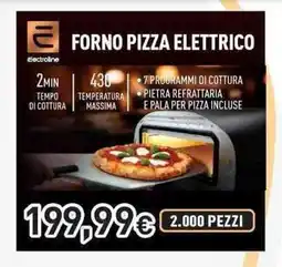 Unieuro Forno pizza elettrico offerta