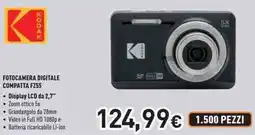 Unieuro KODAK FOTOCAMERA DIGITALE COMPATTA FZ55 offerta