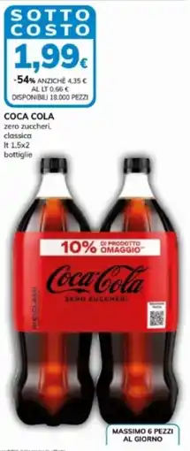 Basko Coca cola zero zuccheri, classica offerta