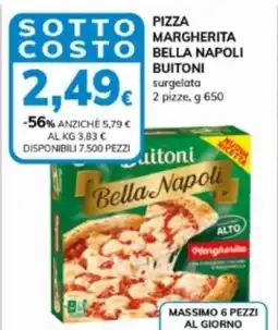 Basko Pizza margherita bella napoli BUITONI offerta
