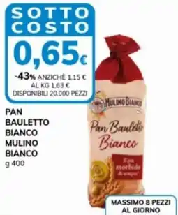 Basko Pan bauletto bianco MULINO BIANCO offerta