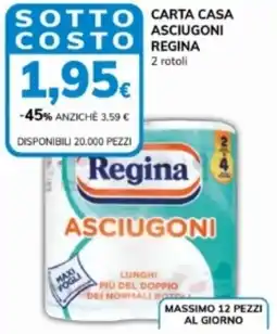 Basko Carta casa asciugoni REGINA offerta
