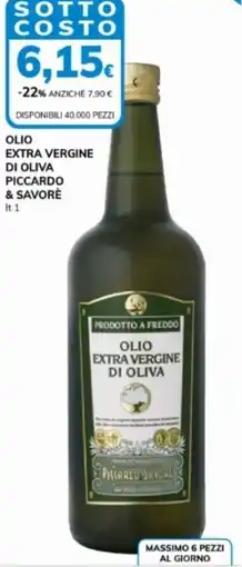 Basko Olio extra vergine di oliva piccardo & savorè offerta