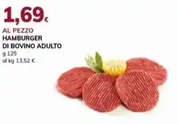Basko Hamburger di bovino adulto offerta