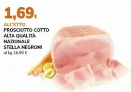 Basko Prosciutto cotto alta qualità nazionale stella negroni offerta