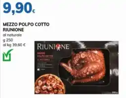 Basko Mezzo polpo cotto riunione al naturale offerta