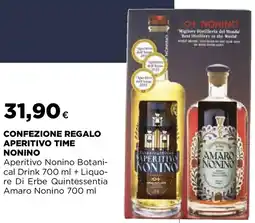 Extracoop Confezione regalo aperitivo time nonino offerta