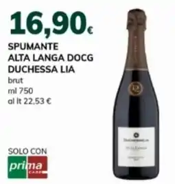 Basko Spumante alta langa docg duchessa lia brut offerta