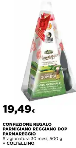 Extracoop Confezione regalo parmigiano reggiano dop parmareggio offerta