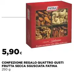 Extracoop Confezione regalo quattro gusti frutta secca sgusciata fatina offerta