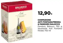 Extracoop Confezione asti fontanafredda & pandoro balocco offerta