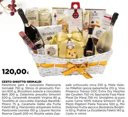 Extracoop Cesto ghiotto grimaldi offerta