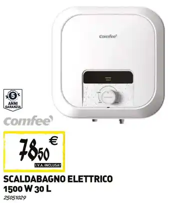 Tecnomat Comfee scaldabagno elettrico 1500 W offerta