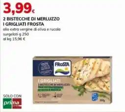 Basko 2 bistecche di merluzzo i grigliati FROSTA offerta