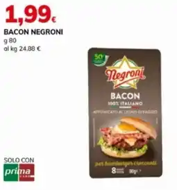 Basko Bacon NEGRONI offerta