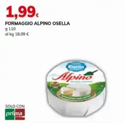 Basko Formaggio alpino OSELLA offerta