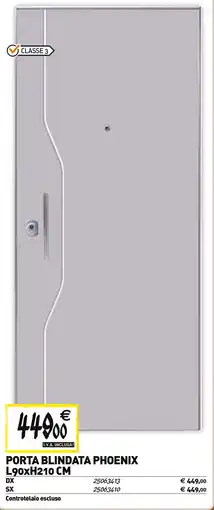 Tecnomat Porta blindata phoenix offerta