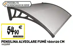 Tecnomat Pensilina alveolare fumè offerta