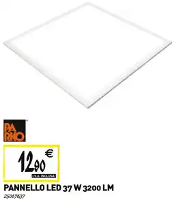 Tecnomat PANNELLO LED 37 W 3200 LM offerta