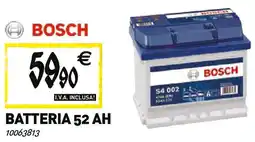 Tecnomat Bosch batteria 52 ah offerta