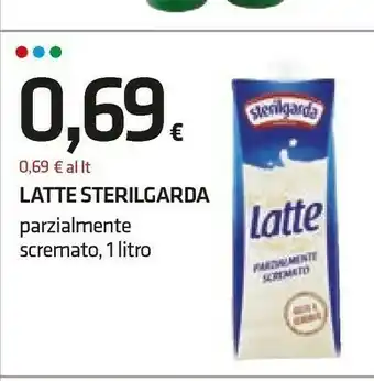 Superconti Latte parzialmente scremato uht 1000 g(ml) offerta