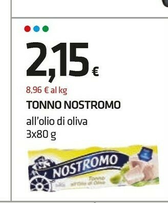 Superconti Tonno all'olio di oliva offerta