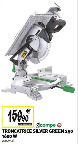 Tecnomat Compa troncatrice silver green 250 offerta